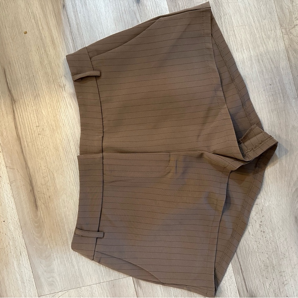 Fashion Nova High Waist Brown Shorts
